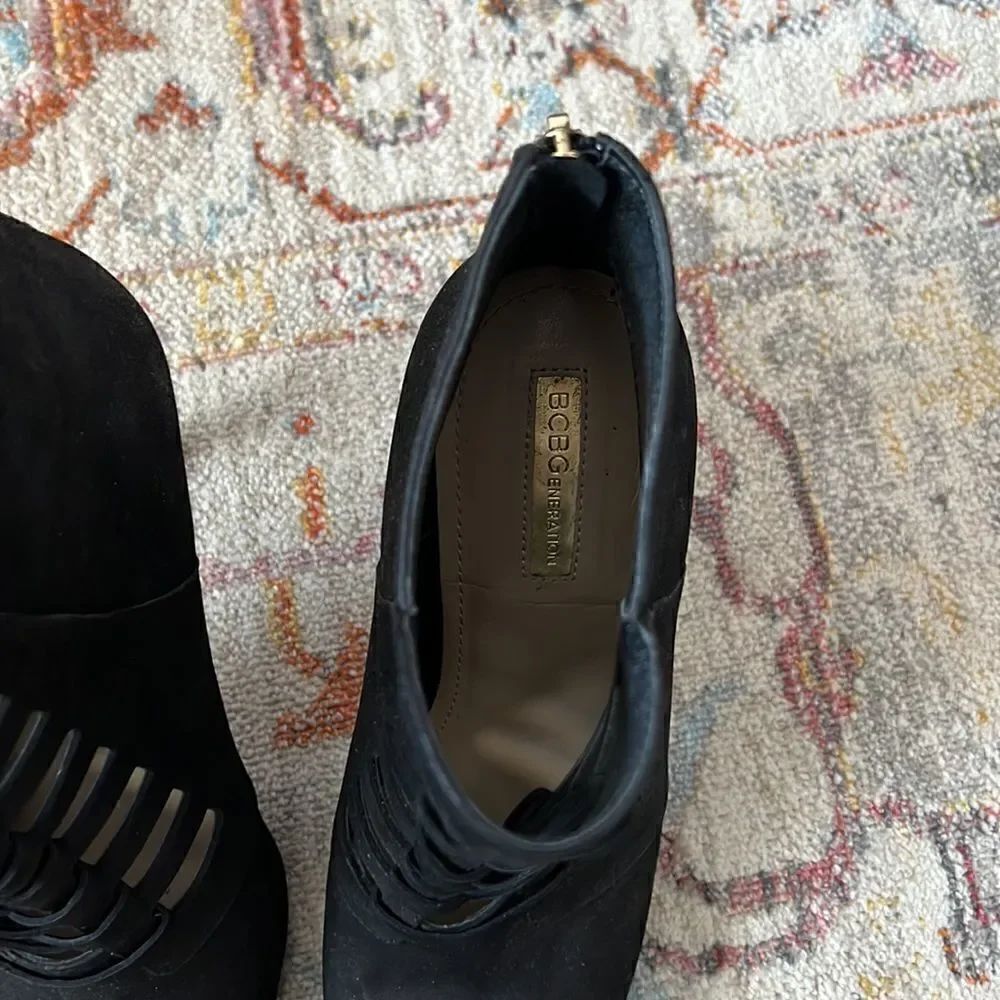 BCBGeneration Black Heeled Booties  - Picture 5 of 8